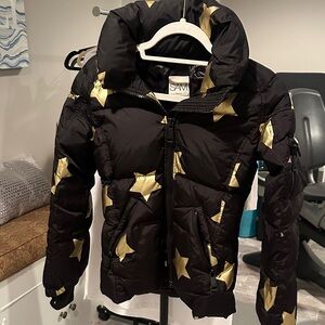 SAM. Kids Puffer Jacket with Gold Stars